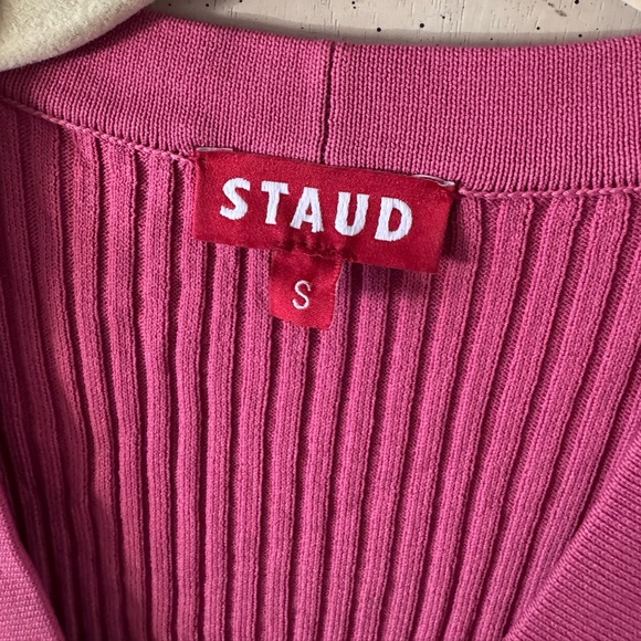 STAUD Shoko Striped Sweater Dress - Picture 5 of 7